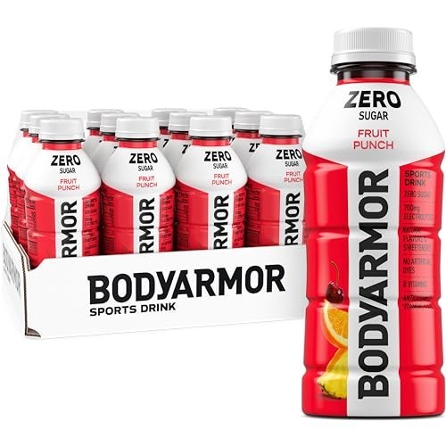 Electrolyte Drink Fruit Punch Zero Sugar 12 Pack 16 Fl Oz Antioxidant Hydration