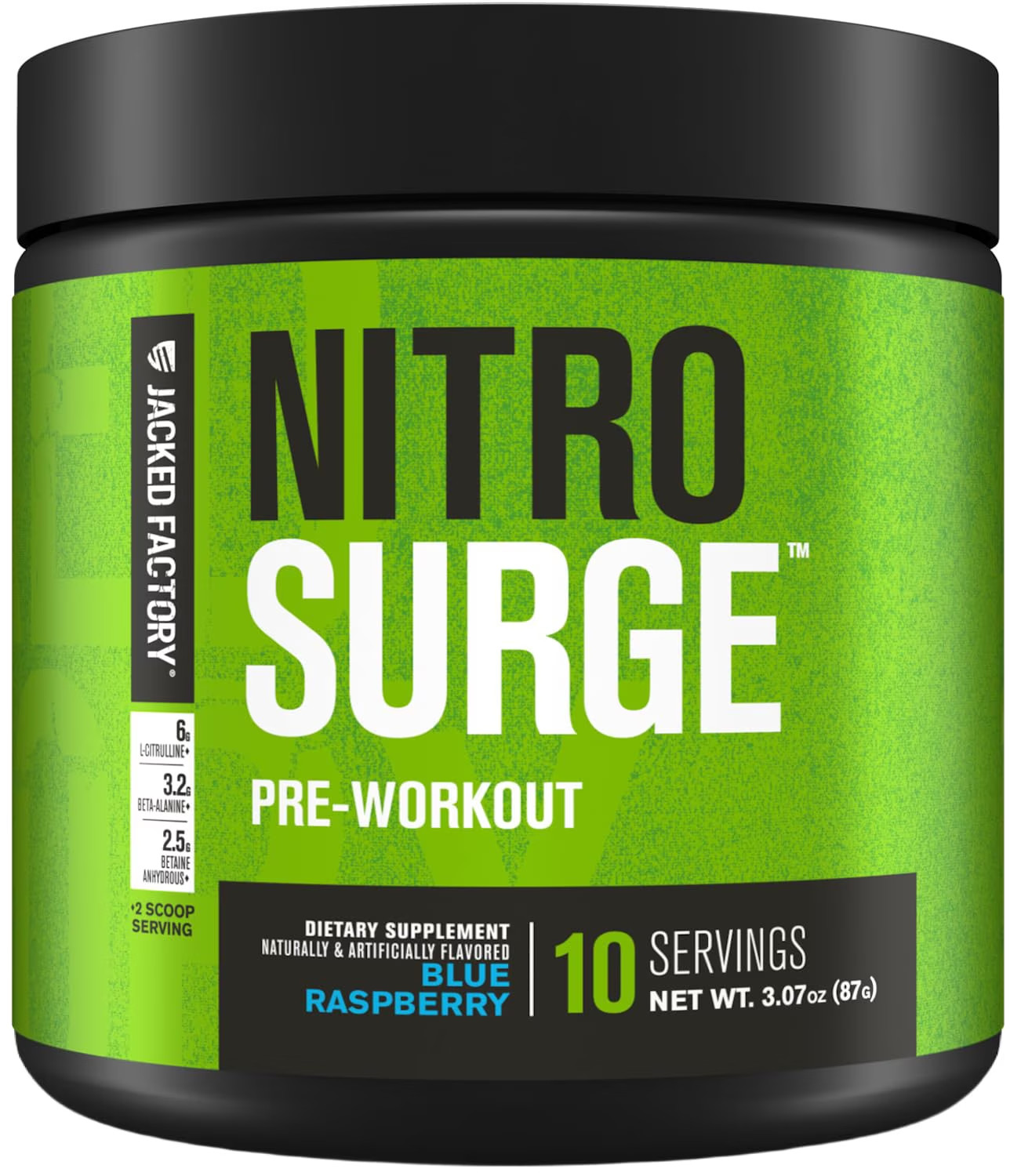 NITROSURGE Pre Workout Supplement – Endless Energy, Instant Strength Gains, Clea