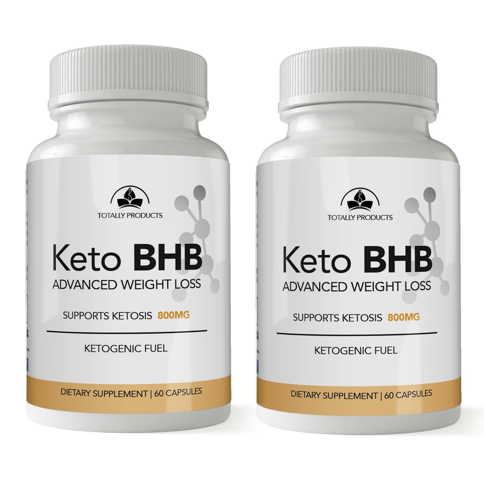 Keto BHB 2 Pack 60 Caps Carb Block Weight Loss Advanced Ketosis Pills