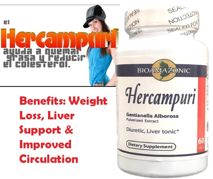 Hercampuri Supplement 900mg x 120 GLUTEN Capsules – Natural capsules for Weight