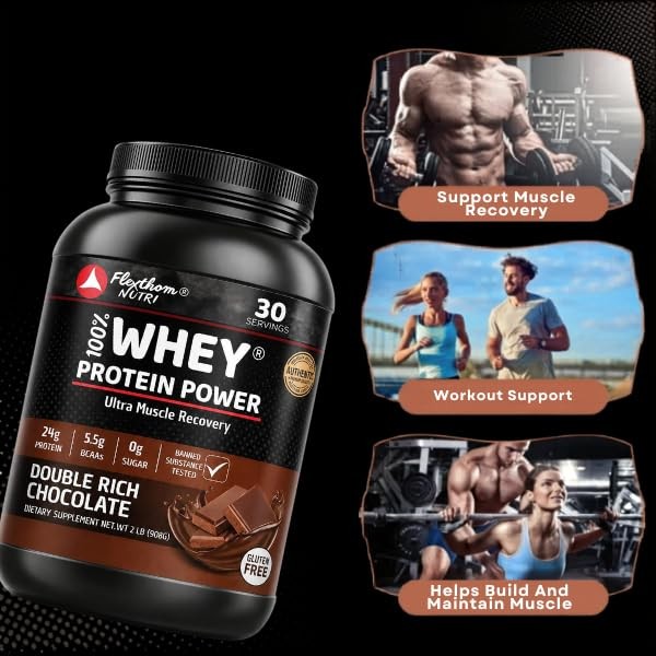 Ultra-Pure 100% Whey Protein Powder – Double Chocolate | Lean Muscle Nutrition (