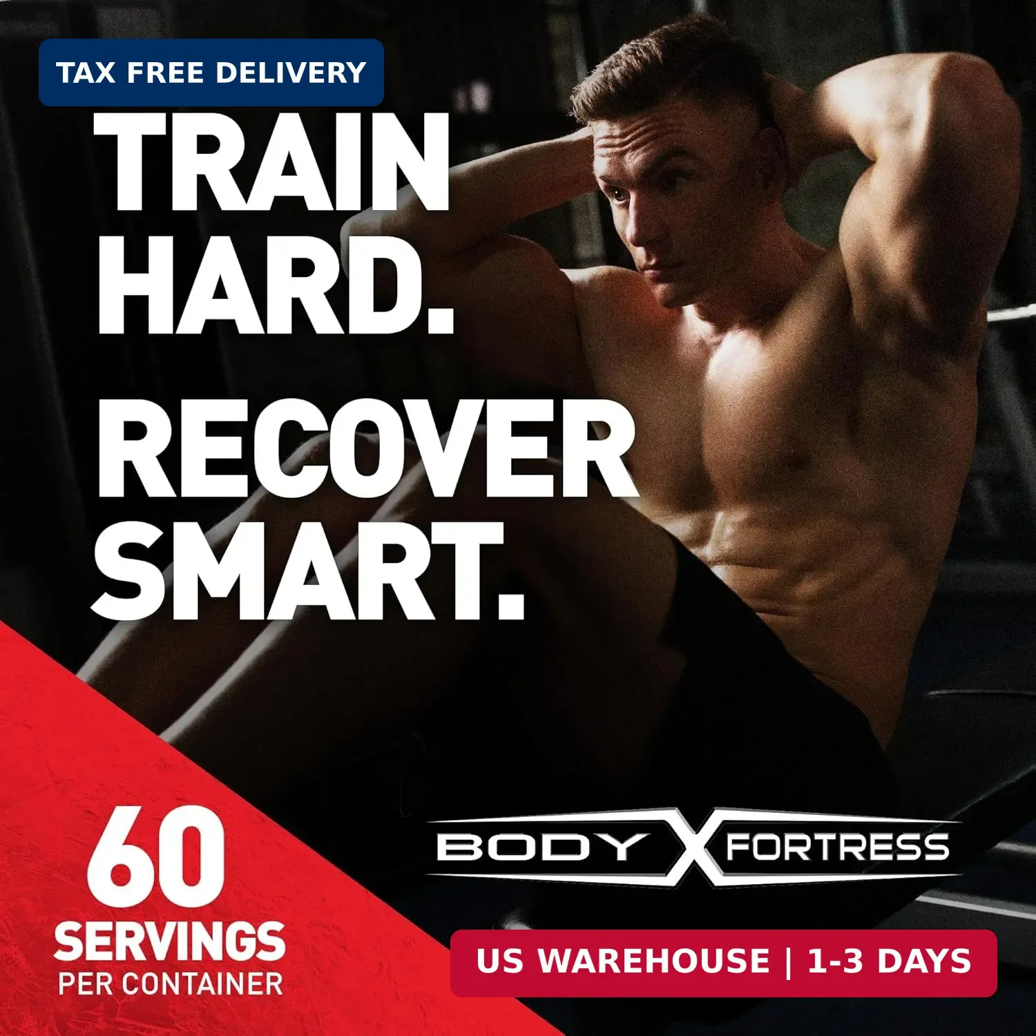 Body Fortress 100% Creatine Monohydrate Powder – Unflavored Micronized Creatine