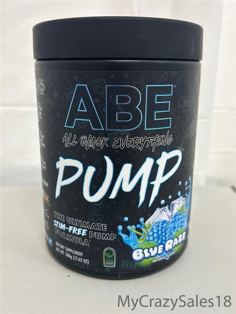 All Black Everything Pump Formula (Blue Razz)