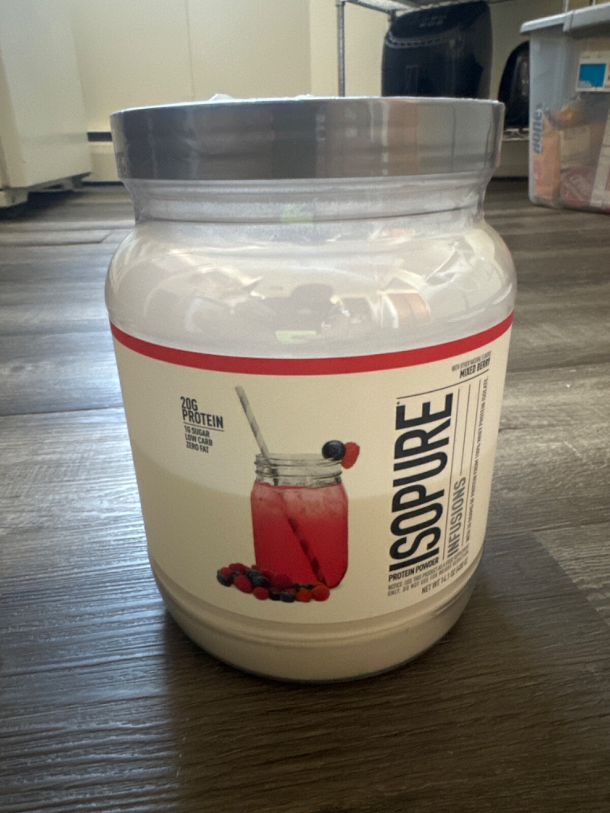 Isopure Infusions 100% Whey Protein Isolate, Mixed Berry 14.1oz