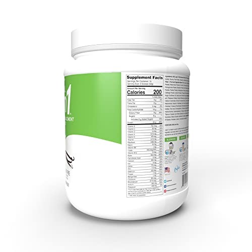Lean1 Vanilla Meal Replacement Protein Shake Powder 15 Servings Weight Loss