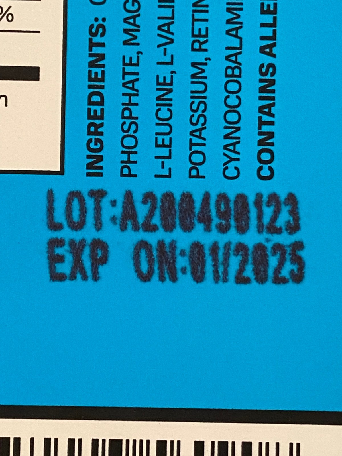 1 Box Prime Blue Raspberry Hydration Sticks (6) Expired 1/2025 *Unopened* m2