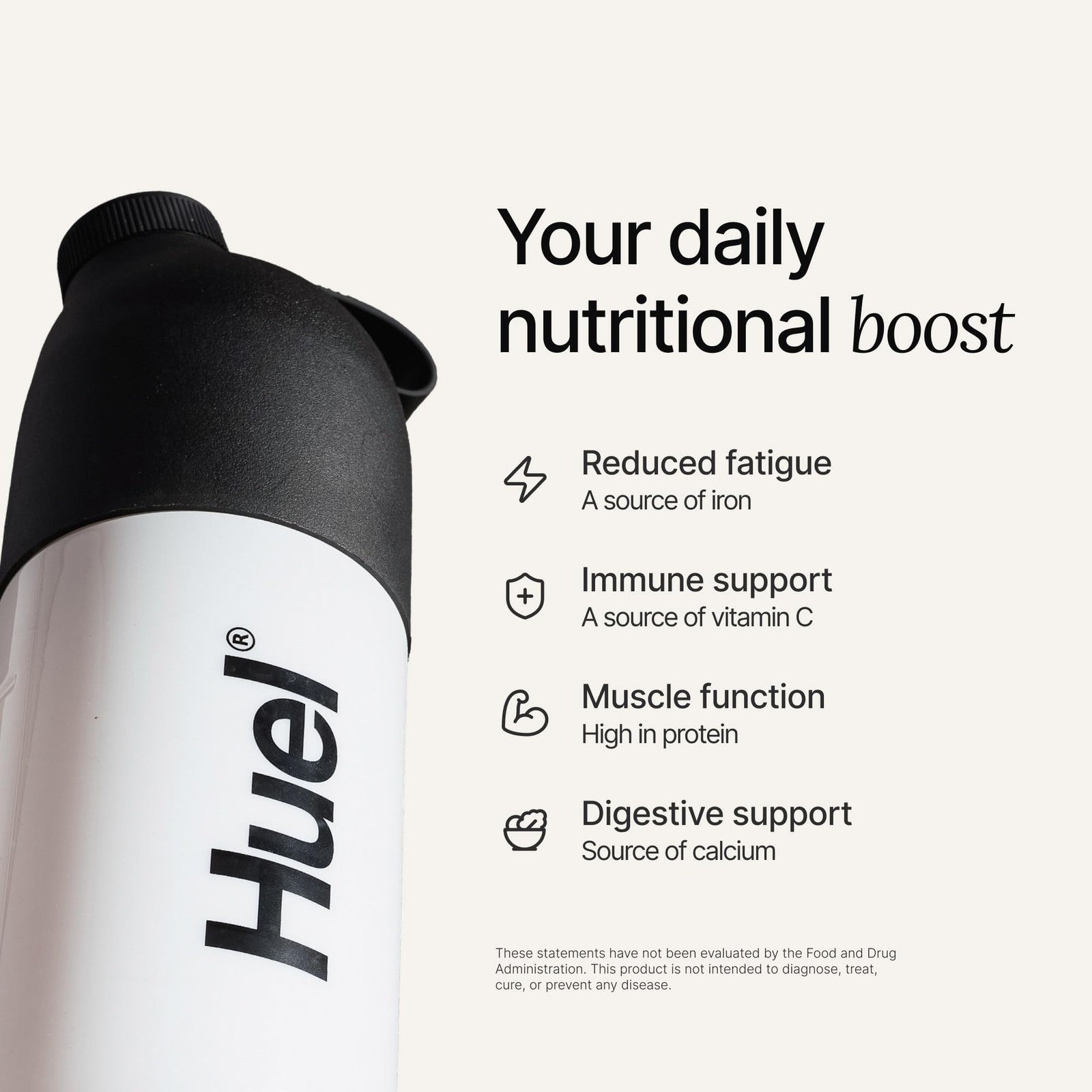 Huel Daily Superblend Vanilla Powder 25G Plant Based Protein Super Greens