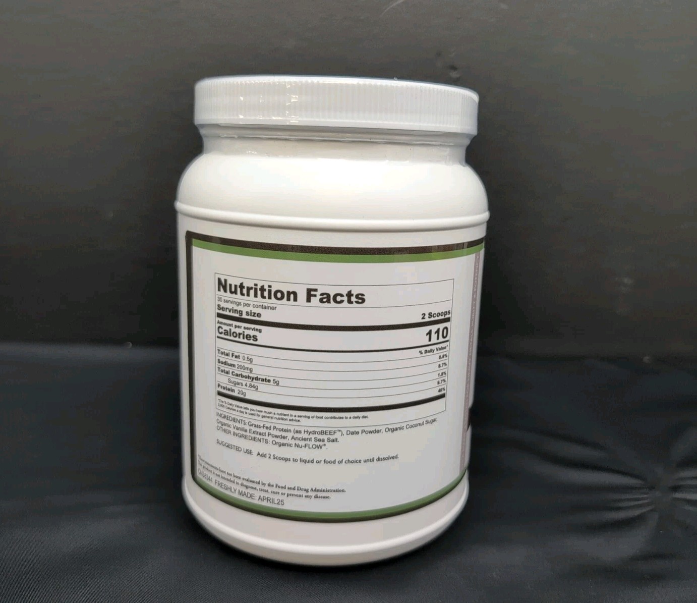 Core Formula Daily Classic Vanilla Protein Powder 30 Serving MANF 04/2025