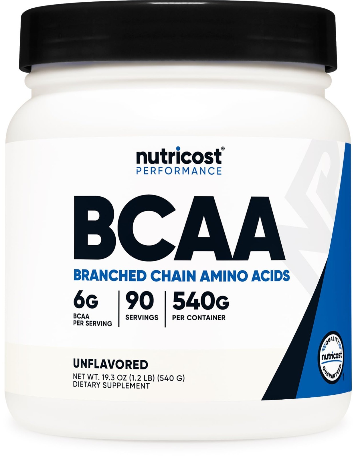 BCAA Powder 2:1:1 – 90 Servings, Unflavored Branched Chain Amino Acids for Muscl