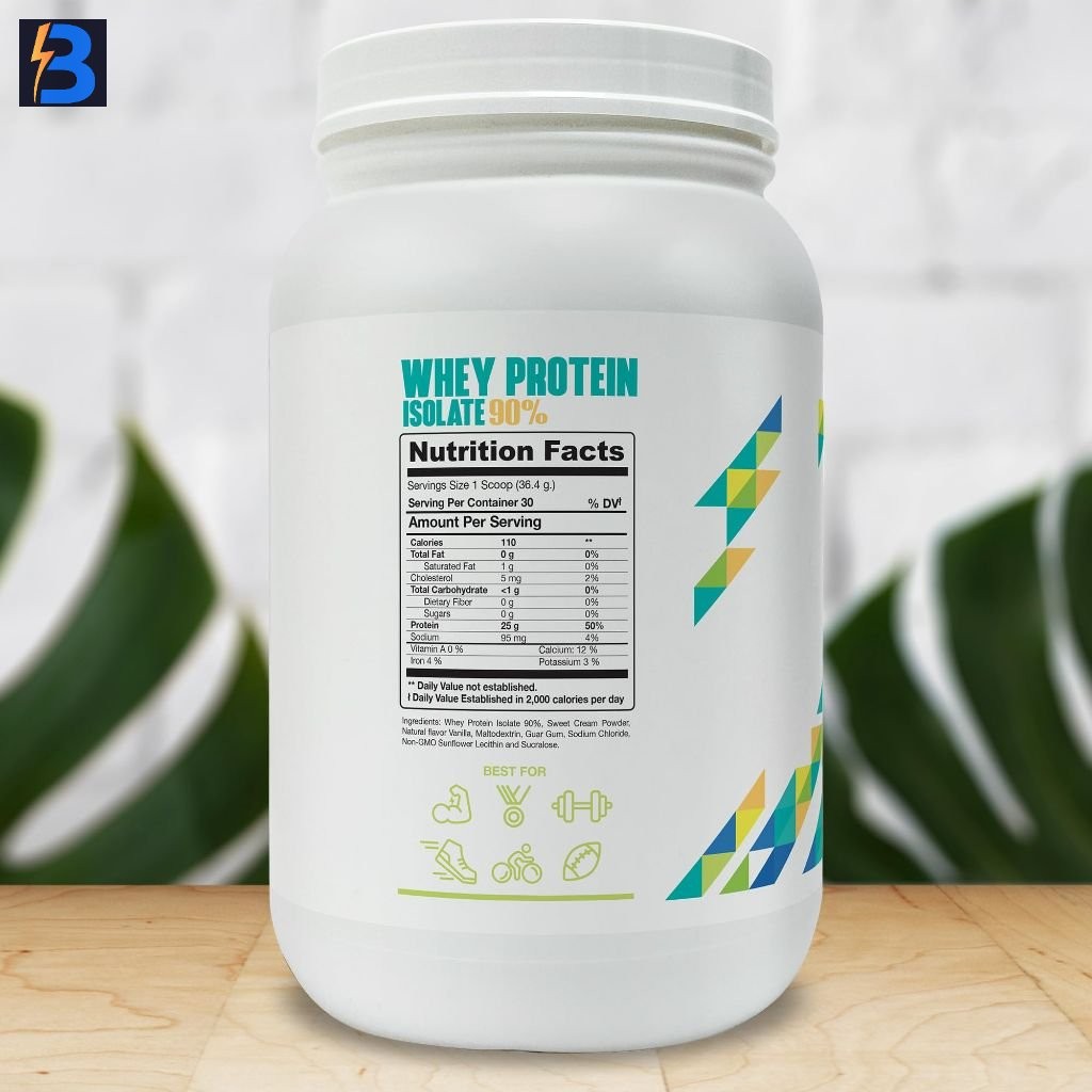 Xtravit Whey Protein Isolate Powder – Vanilla, 38.8lb, Exp. 3/28