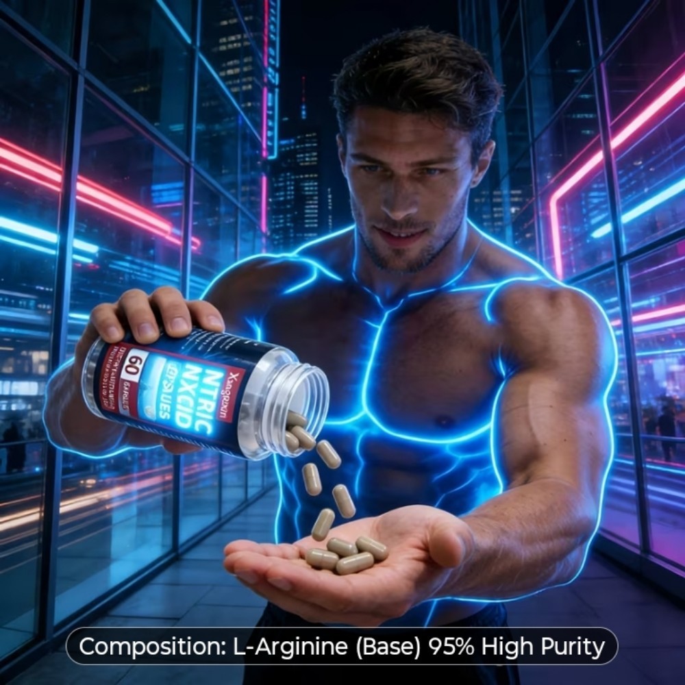 KangRixin Nitric Oxide 1 pack Total 60 Capsules But Potent 95 Percent