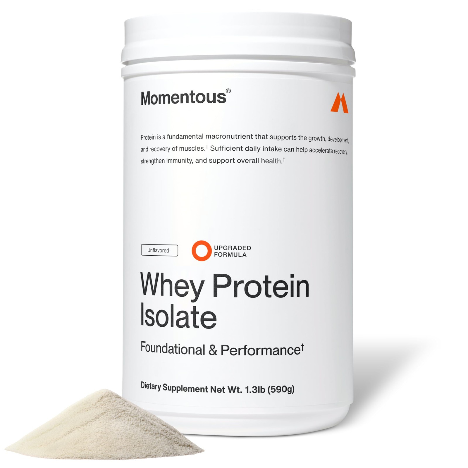 Momentous Essential GrassFed Whey Protein Powder 20 g Whey Isolate Protein …