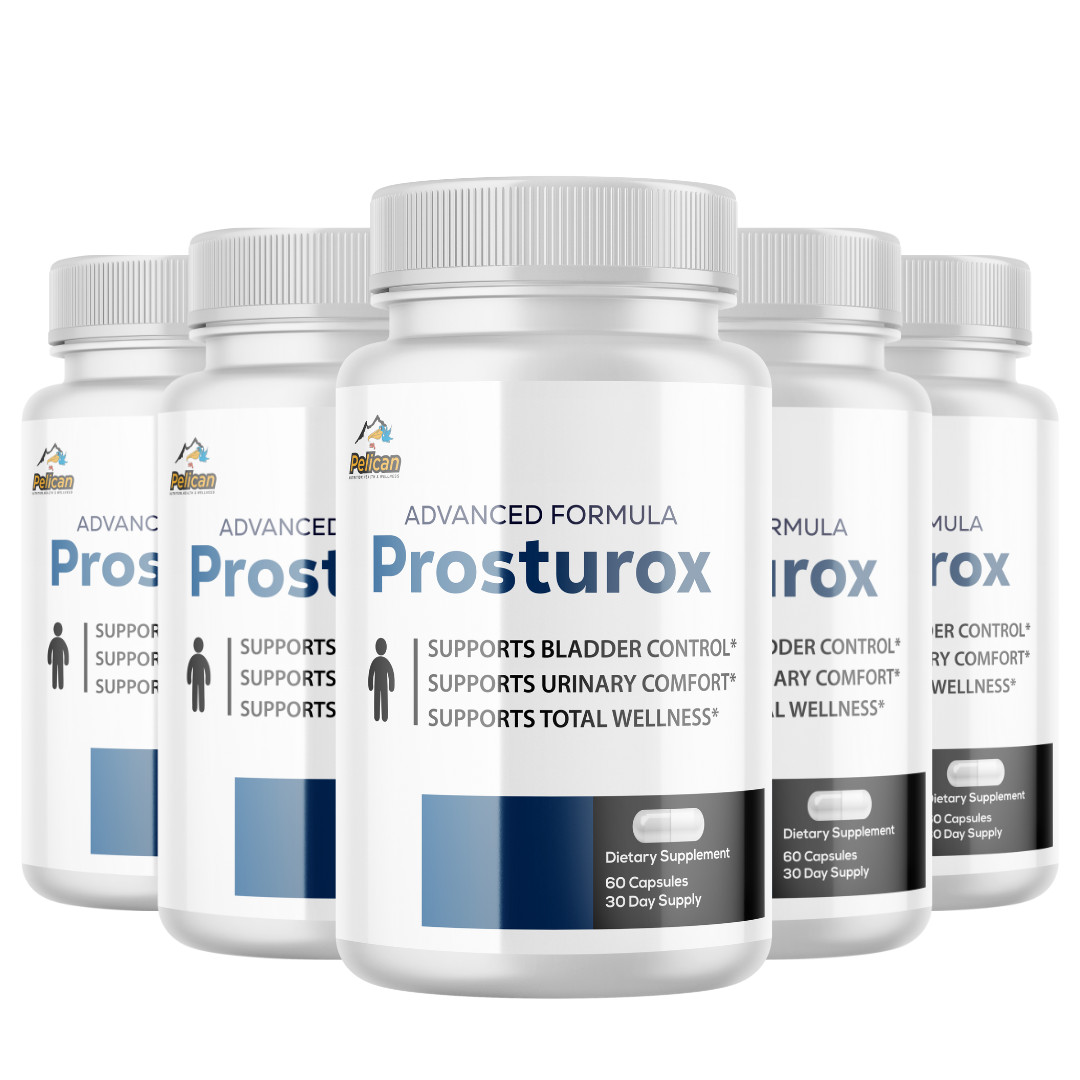 Prosturox- Prostate Support- 5 Bottles- 300 Capsules