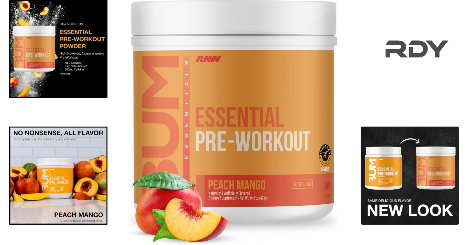 Pre-Workout Power: Chris Bumstead’s Peach Mango | Energy & Focus for All Lifters