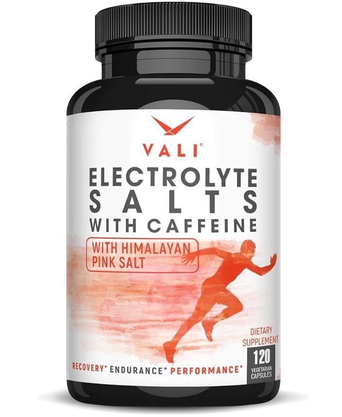 VALI Electrolyte Salts Plus 40mg Caffeine. Rapid Oral Rehydration Replacement