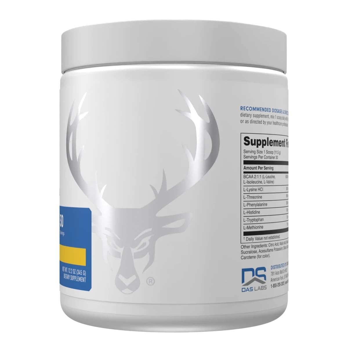 Essential Amino Acids EAA Powder – Easy Mix Non-Clumping – Pre/Intra Workout – P