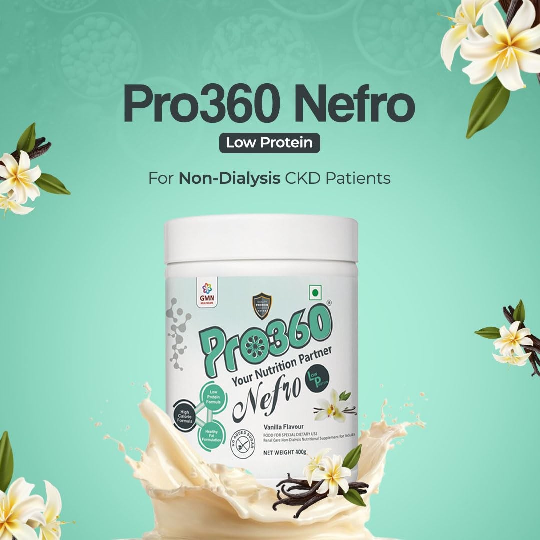 Pro360 Nefro LP Low Protein Vanilla Powder � Kidney Health, 400g