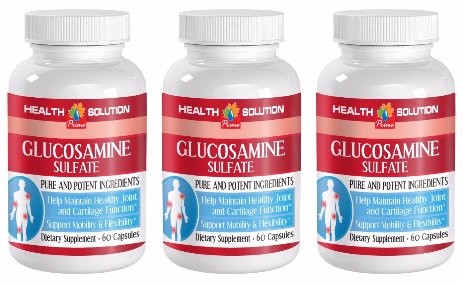 Energy supplement men – GLUCOSAMINE SULFATE 3B – msm powder organic pure