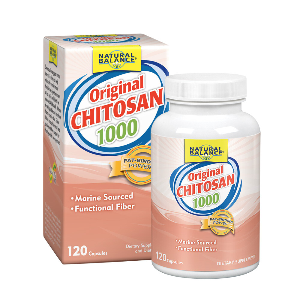Natural Balance Chitosan Capsules, 120 Count