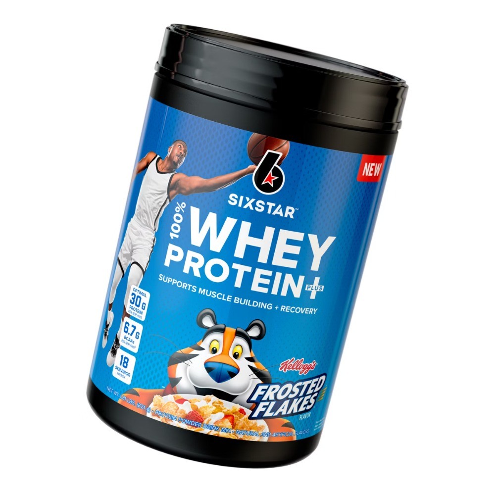 100% Whey Protein 1.81lb Kellogg’s, Frosted Flakes Gluten-Free