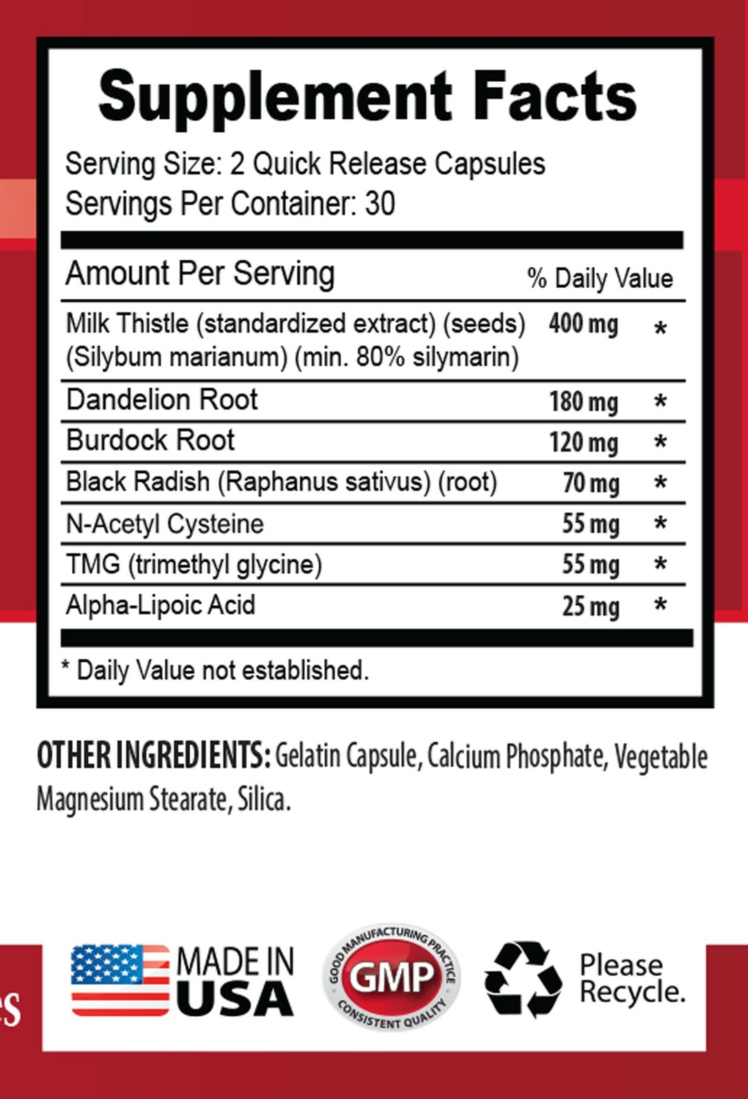 liver support complex – Liver Cleanse & Detox 905mg – body cleanser 1B