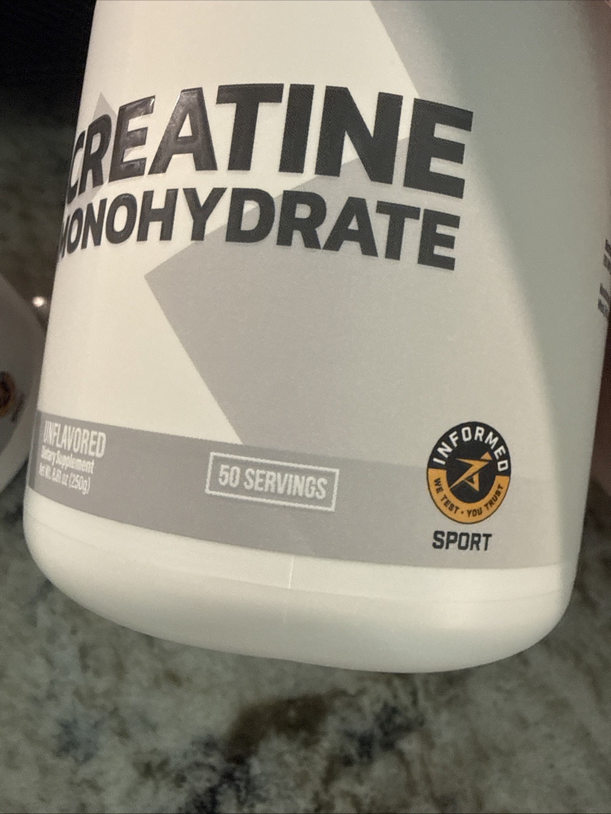 Raw Essentials Creatine Monohydrate Powder Unflavored 2 Pack 100 Total Servings