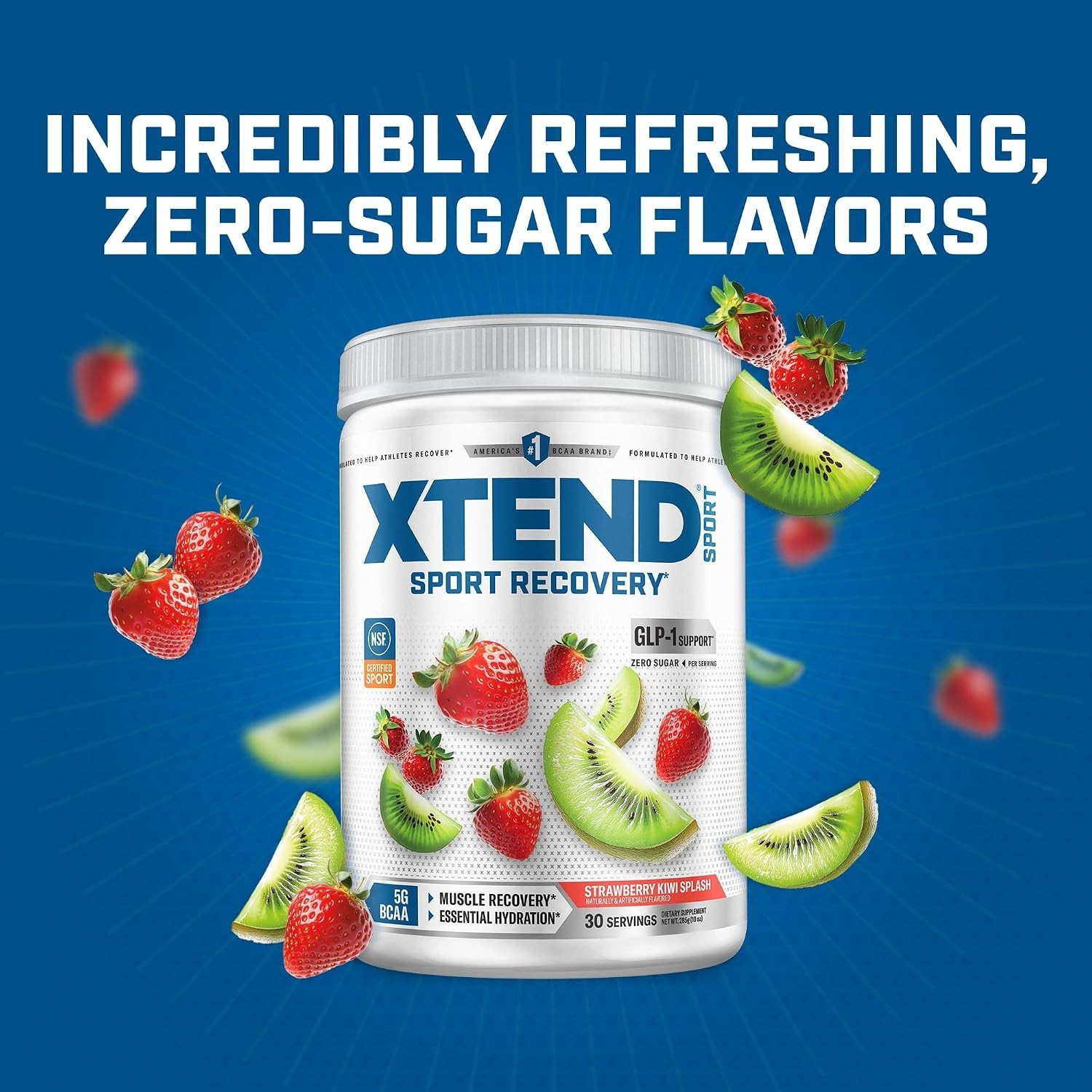Sport BCAA Powder Strawberry Kiwi Splash – Electrolyte Powder for Recovery & …
