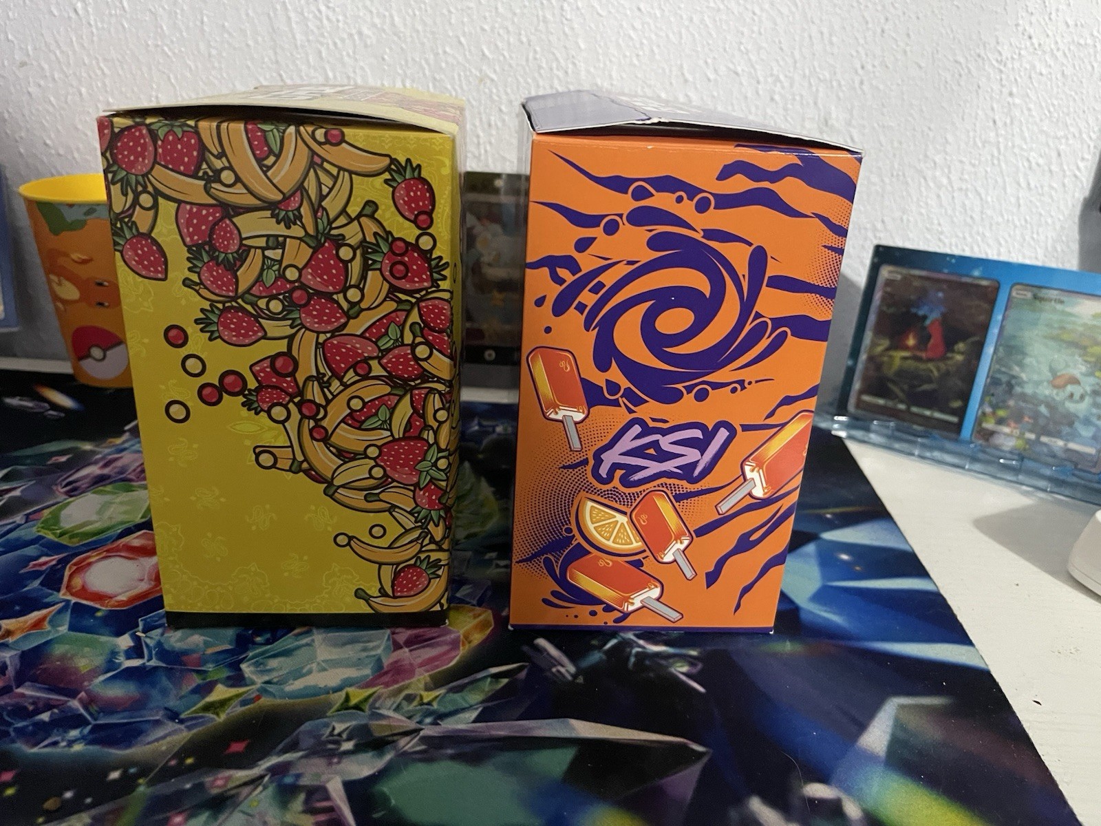 Gfuel Ksi Strawberry Banana & Orange Vibe Collectors Boxes opened.description 👇