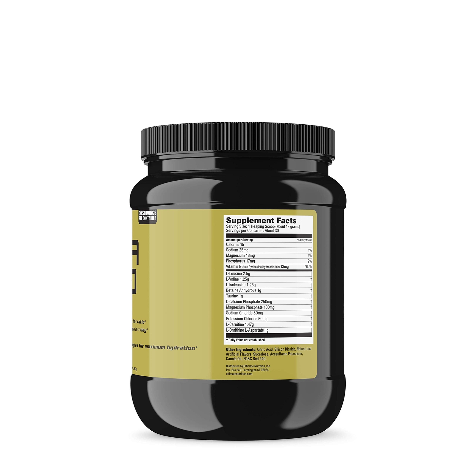 Ultimate Intra Gold Workout Energy Supplement – 30 Servings, Wild Strawberry