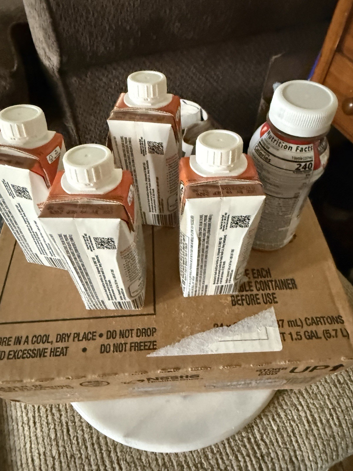 24-carton case of Nestle BOOST Very High Calorie (Rich Chocolate flavor)