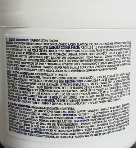 OstroVit Creatine Monohydrate 2 x 300g natural flavor
