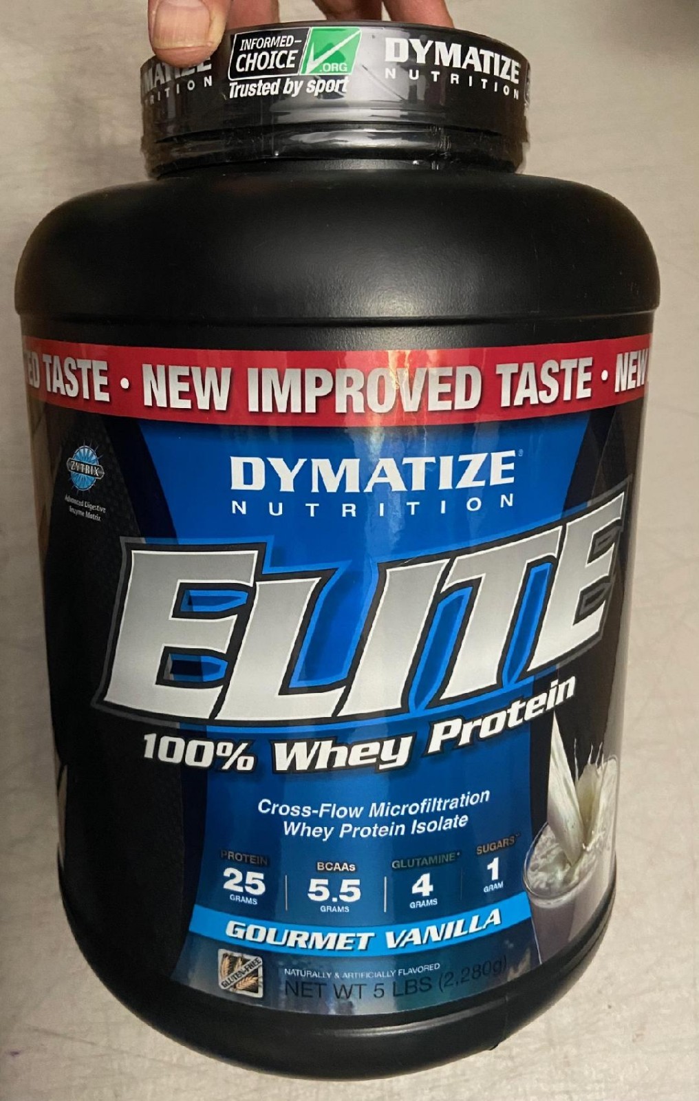 Dymatize Nutrition, EliteWhey Isolate Delicious Protein Shake 5 Lbs. select Item