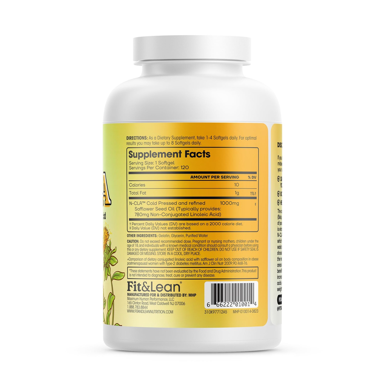 N-CLA, Weight Loss Supplement, Reduces Belly Fat Better Than CLA, Boost Metab…