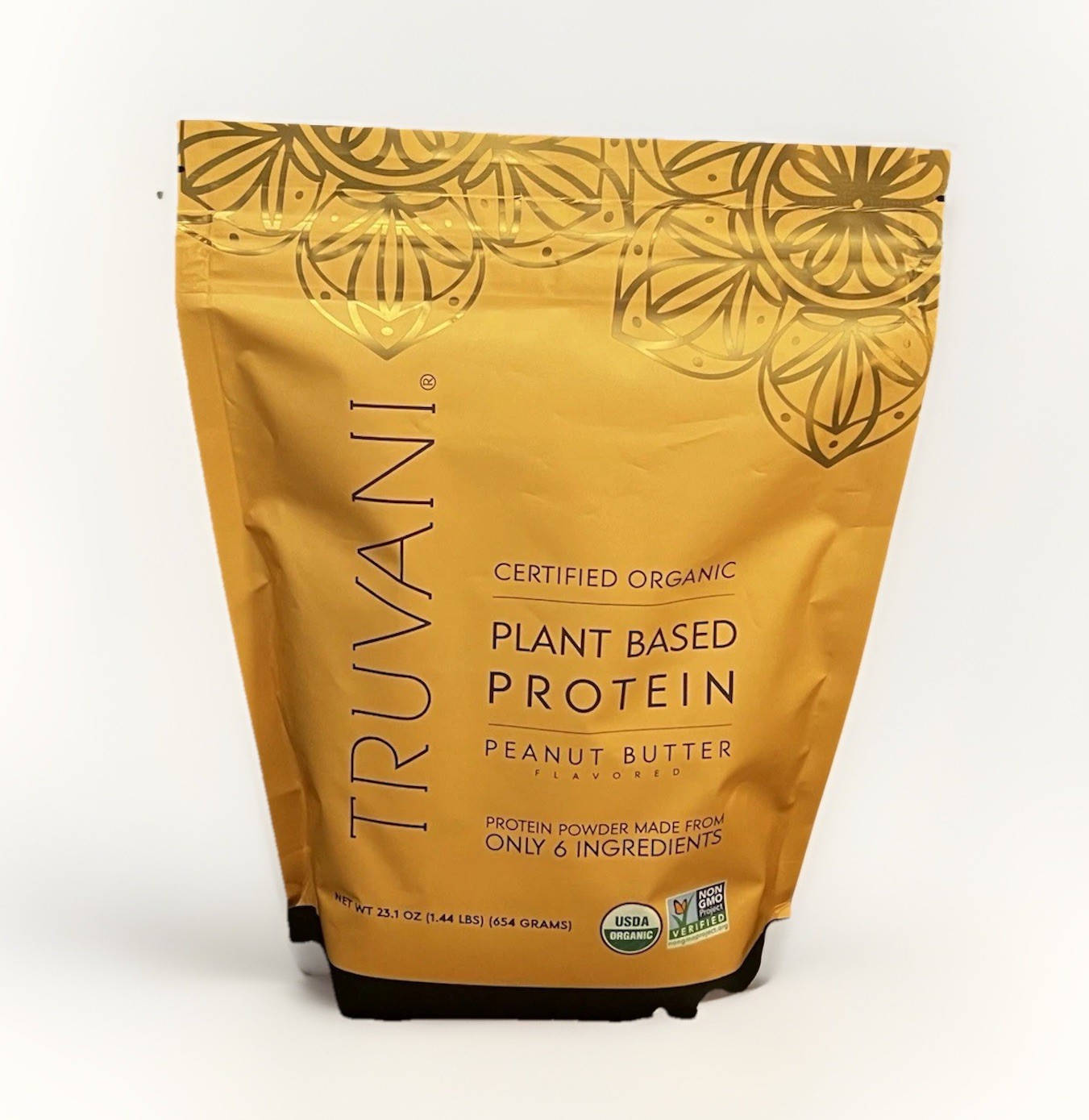 Truvani – Plant Based Protein Powder – Peanut Butter 1.44LB (654g)