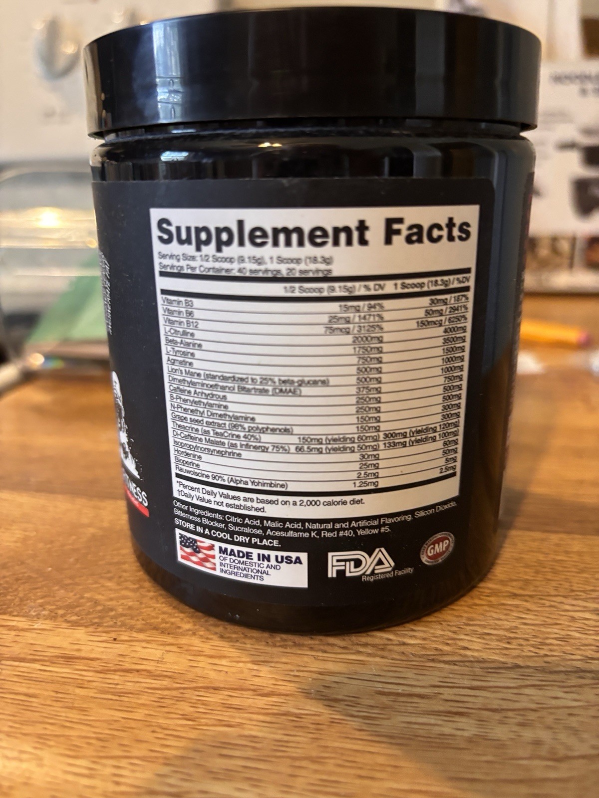APOLLON NUTRITION FDN ASSASSIN 6.5: LIMITED EDITION WORLDS STRONGEST PRE WORKOUT