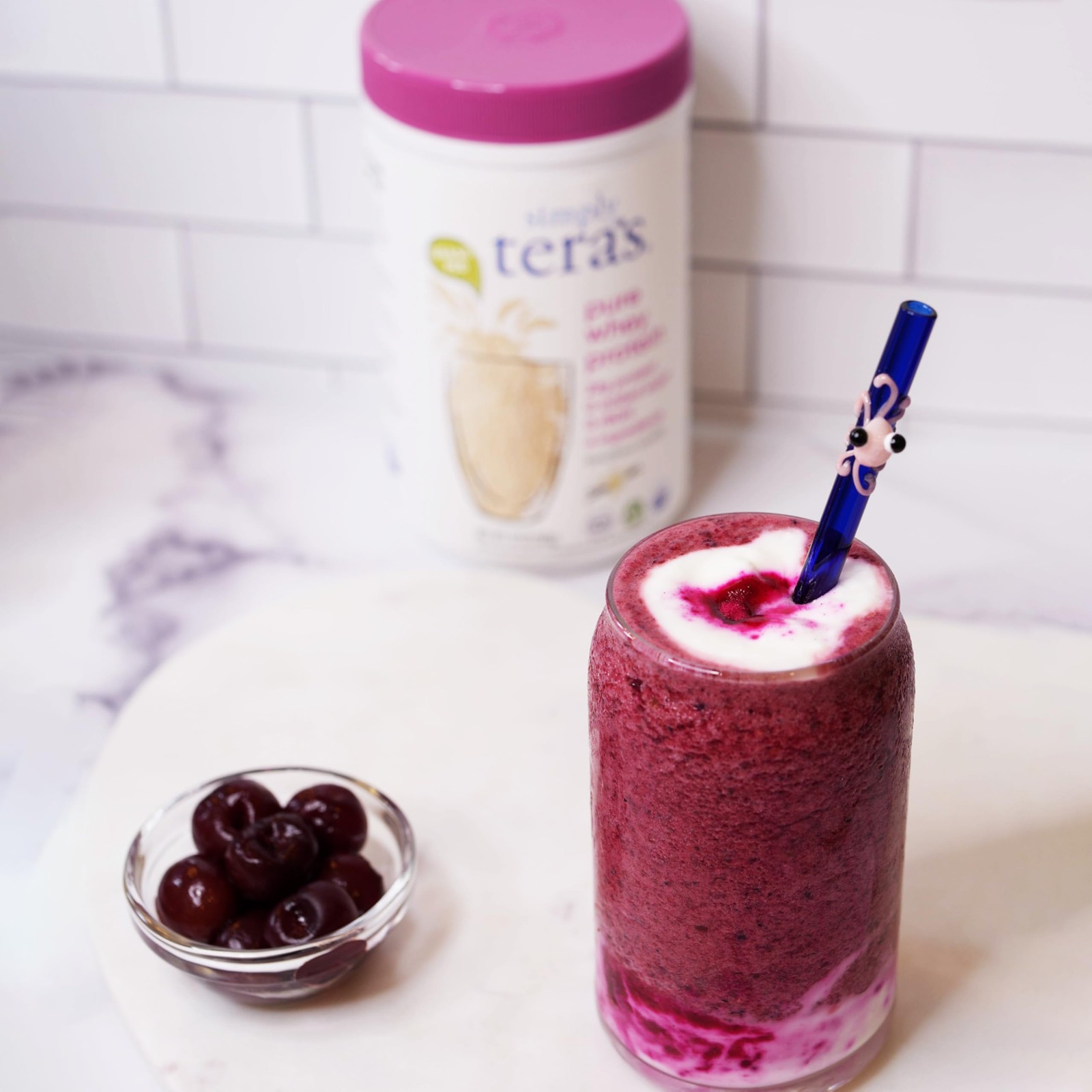 Simply tera’s Pure Whey Protein Powder Bourbon Vanilla Soy-Free 24 Oz