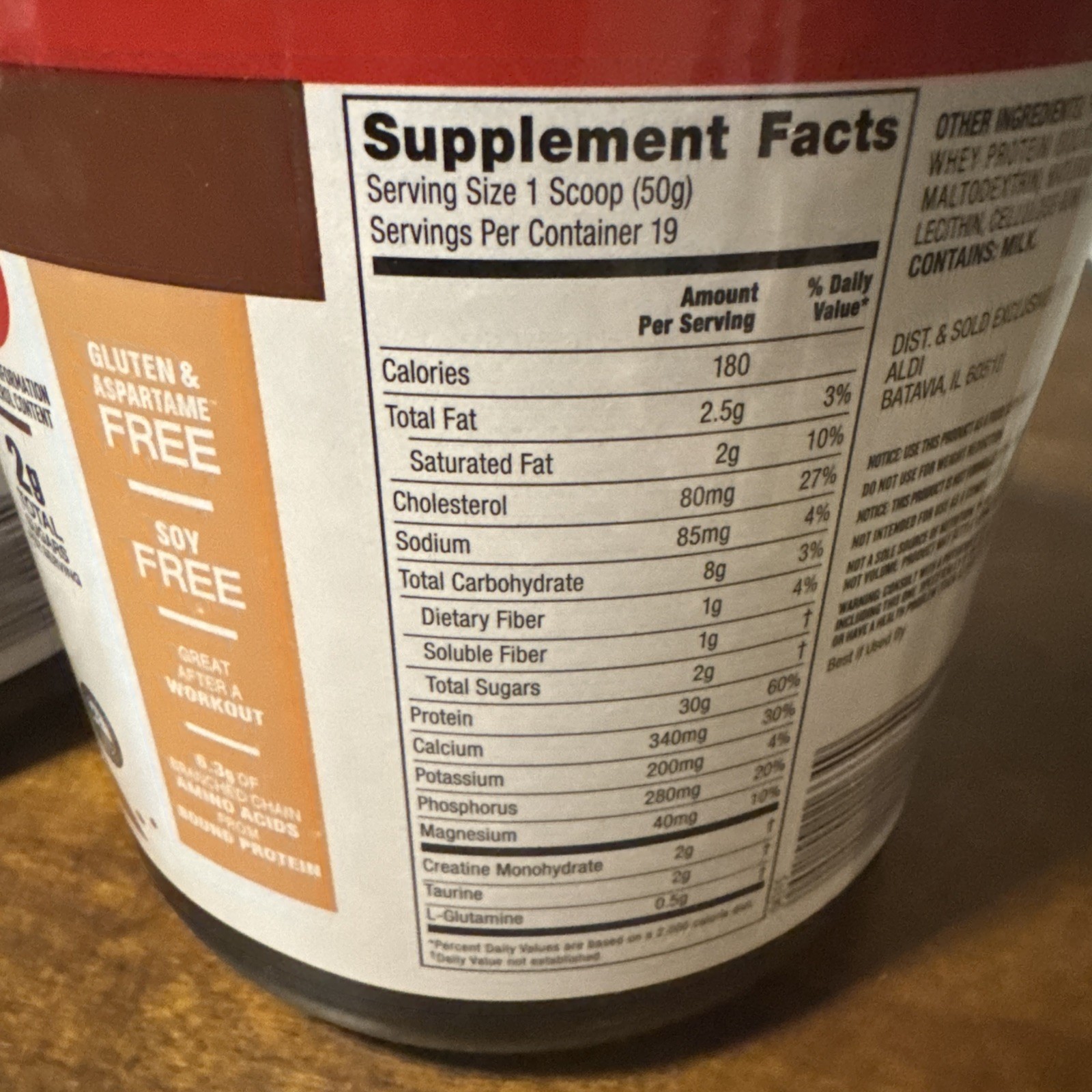 Elevation Whey Protein Blend Supplement Chocolate Flavor Sealed 32oz 907g Lot 2