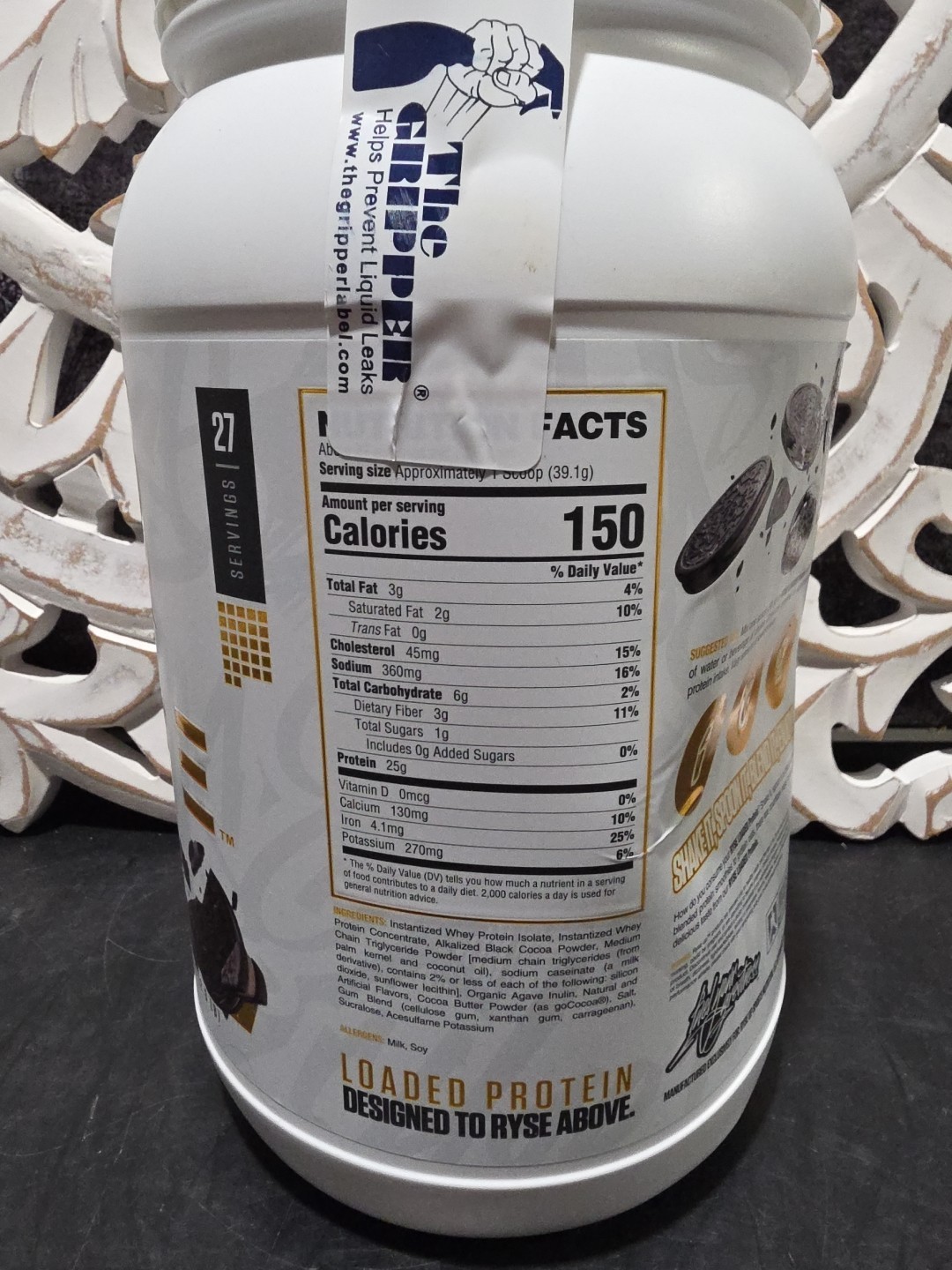 Ryse Core Series Loaded Protein 27 Servings (Chocolate Cookie Blast) 2.3 lbs