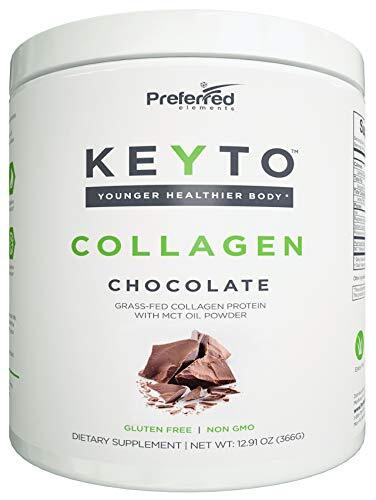 KETO MEAL REPLACEMENT Collagen Powder Supplement By PREFERRED ELEMENTS
