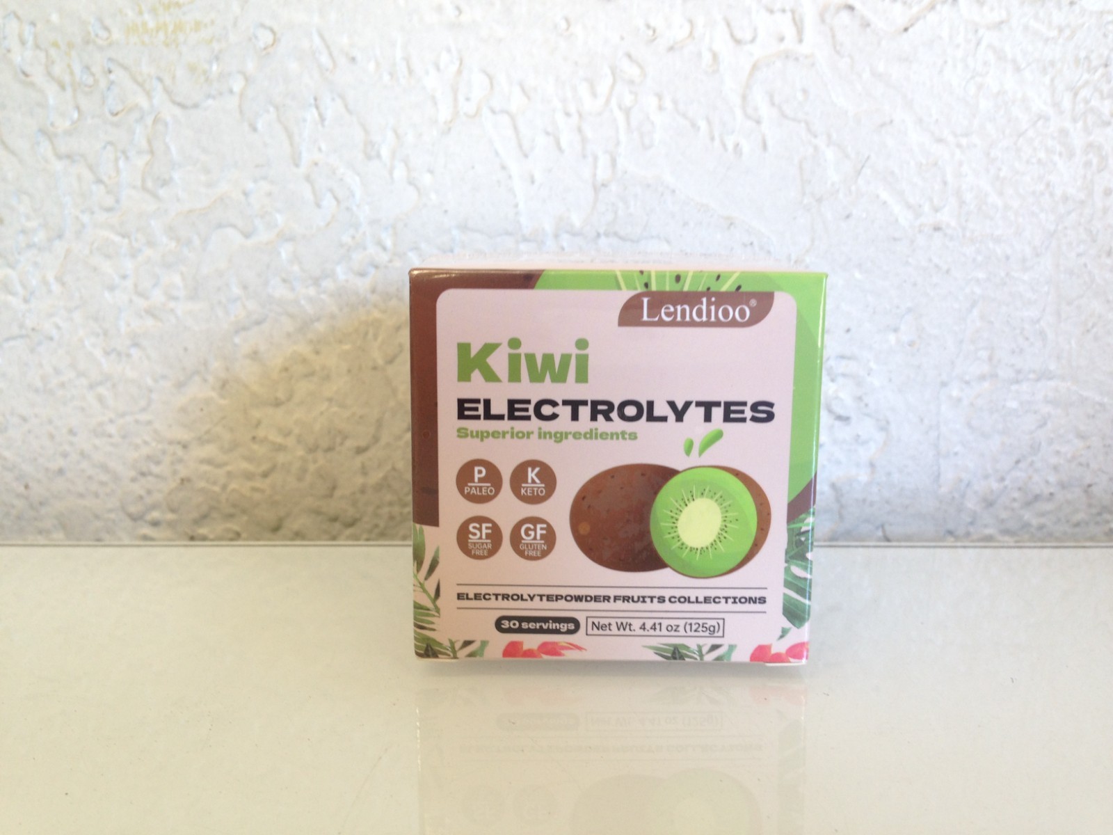 Kiwi Flavor Electrolytes Powder 4.41 oz Sugar-Free Gluten-Free – 2 Pack