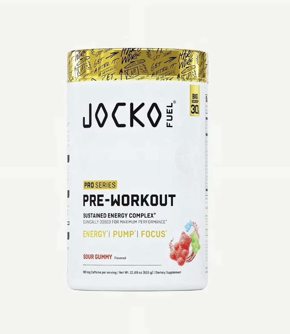 Jocko Fuel Pro Series Pre-Workout SOUR GUMMY 21.69 Oz Exp 11/2027 New Sealed