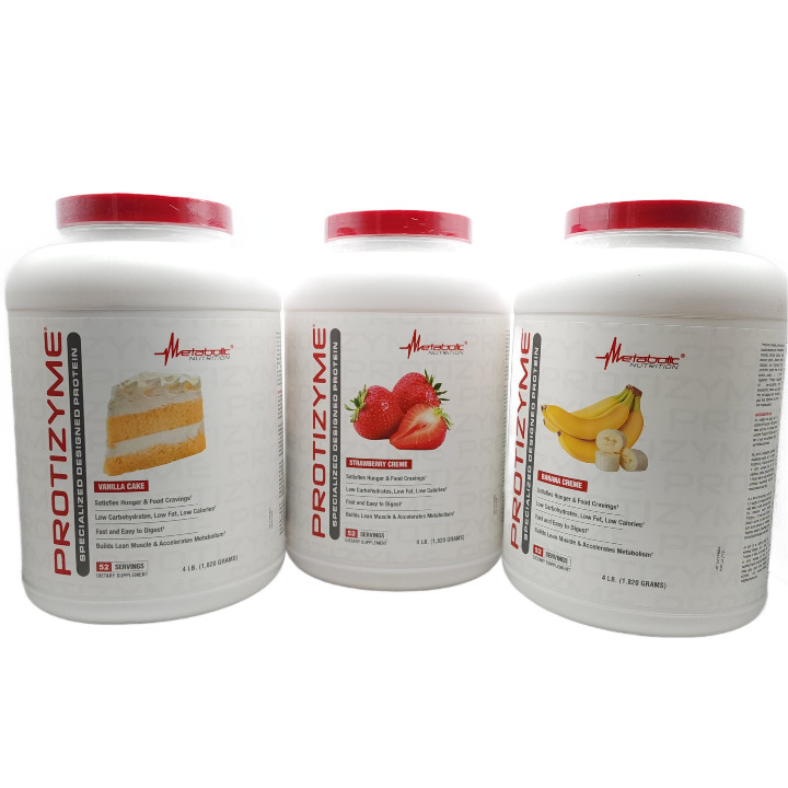 Metabolic Nutrition Protizyme Pharmaceutical Grade Protein – Pick Flavor & Size