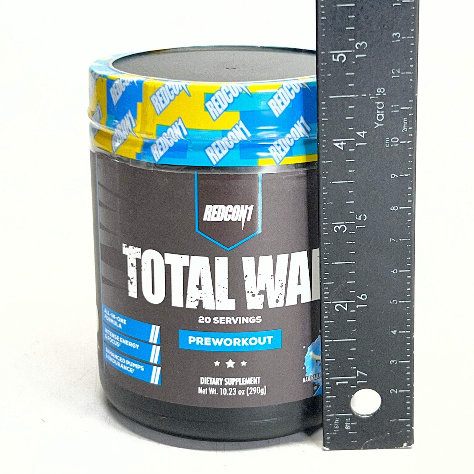 REDCON1 Pre-Workout, Blue Lemonade 20 Serving 10.23 oz BB 11/28