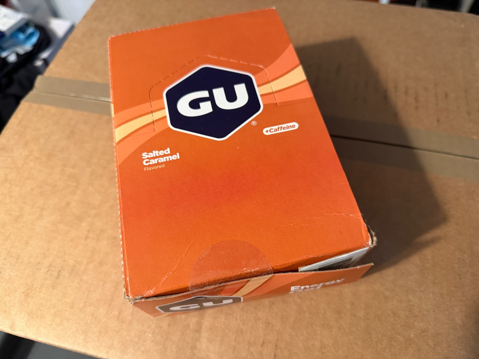 NEW GU Energy Gel Caffeine Salted Caramel 24 Packets exp 08/27