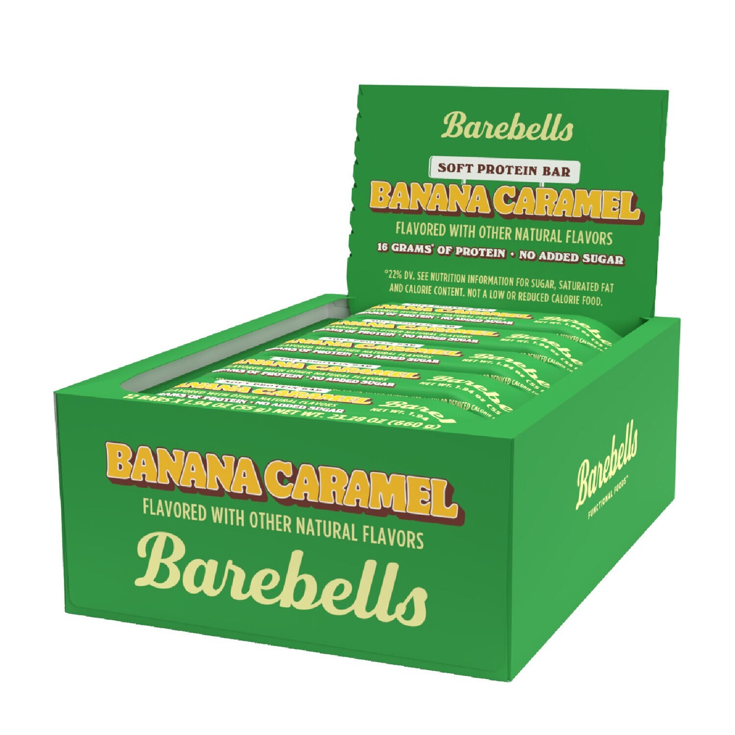 Barebells Soft Protein Bar Banana Caramel 12 Bars Barebell Bars