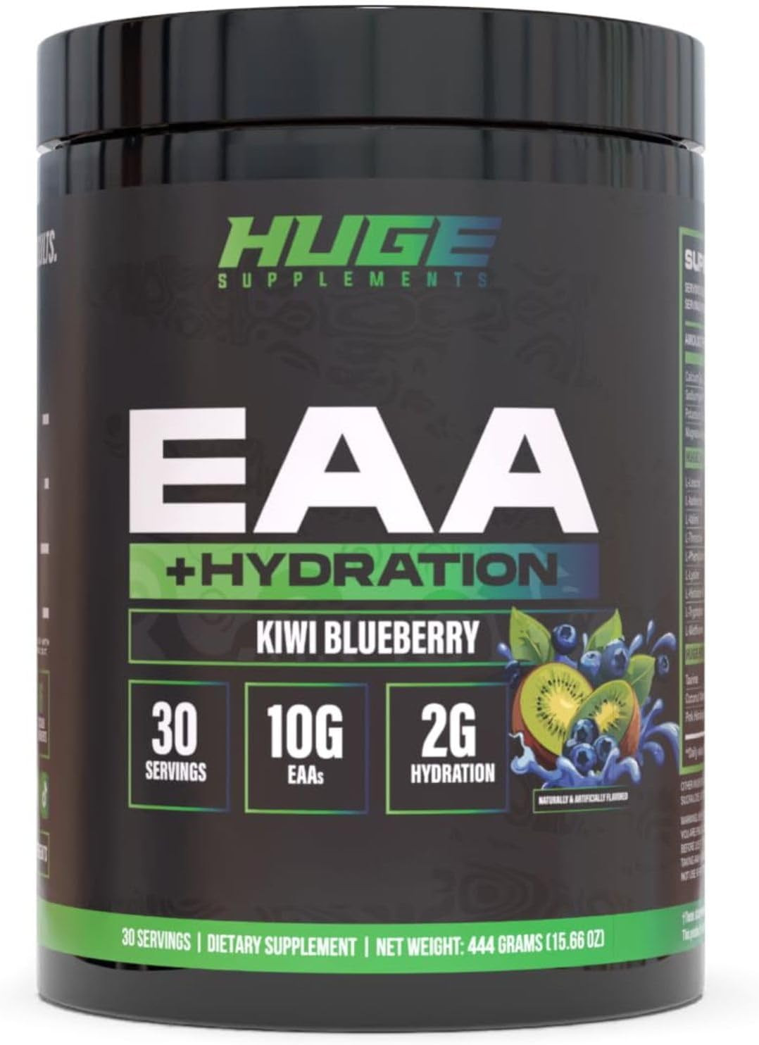Huge EAA + Hydration, Essential Amino Acids Powder, Eaas & Bcaas, Intra & Post W