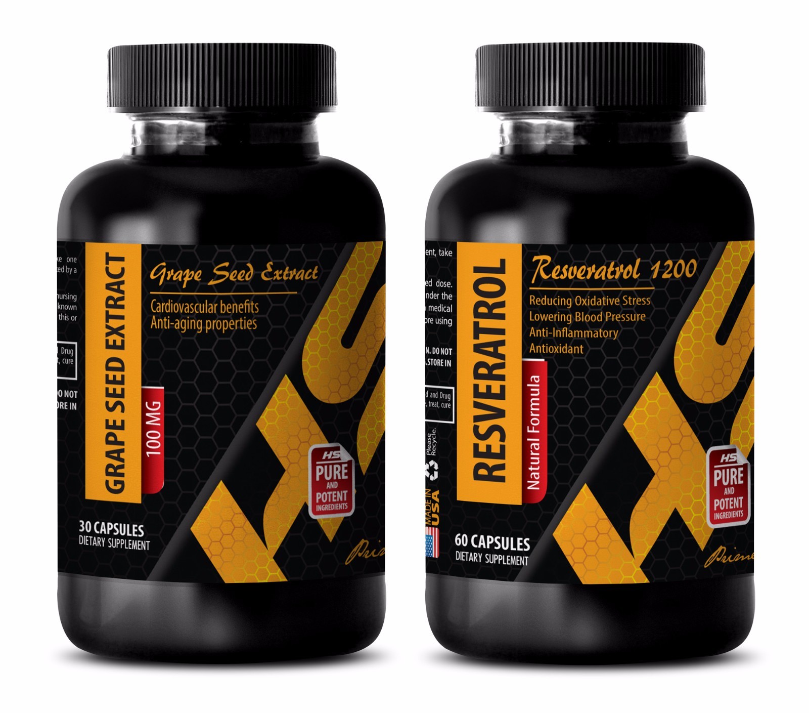 Metabolism and energy – GRAPE SEED EXTRACT – RESVERATROL COMBO – resveratrol