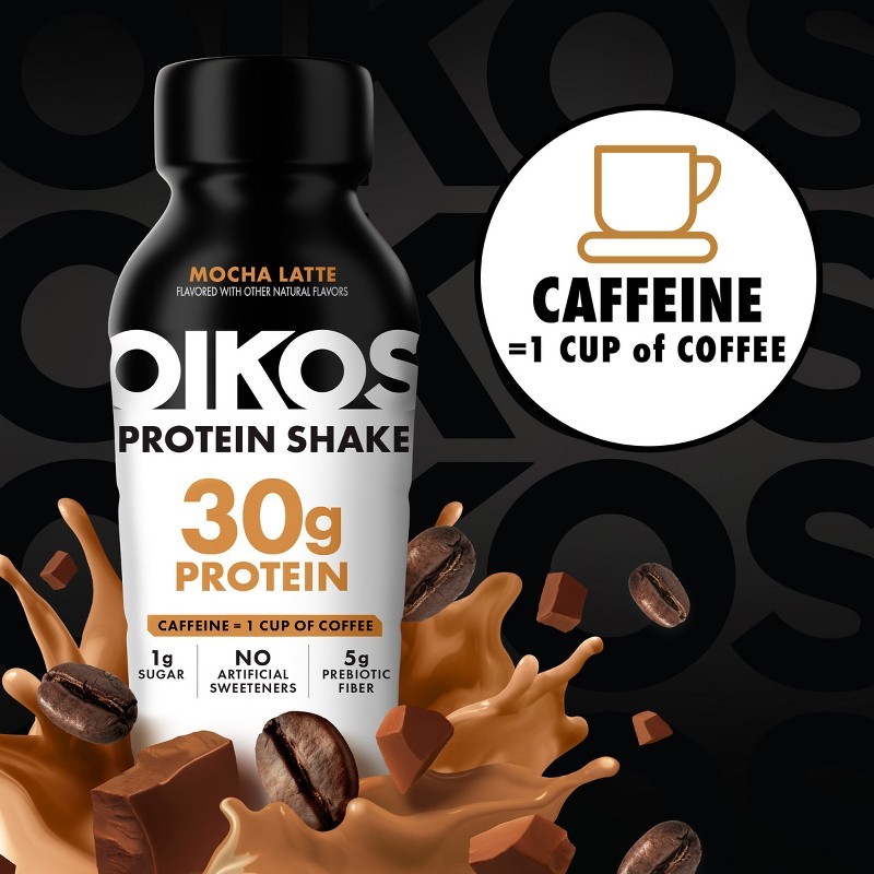 Mocha Latte Caffeinated Casein Milk Protein Shakes