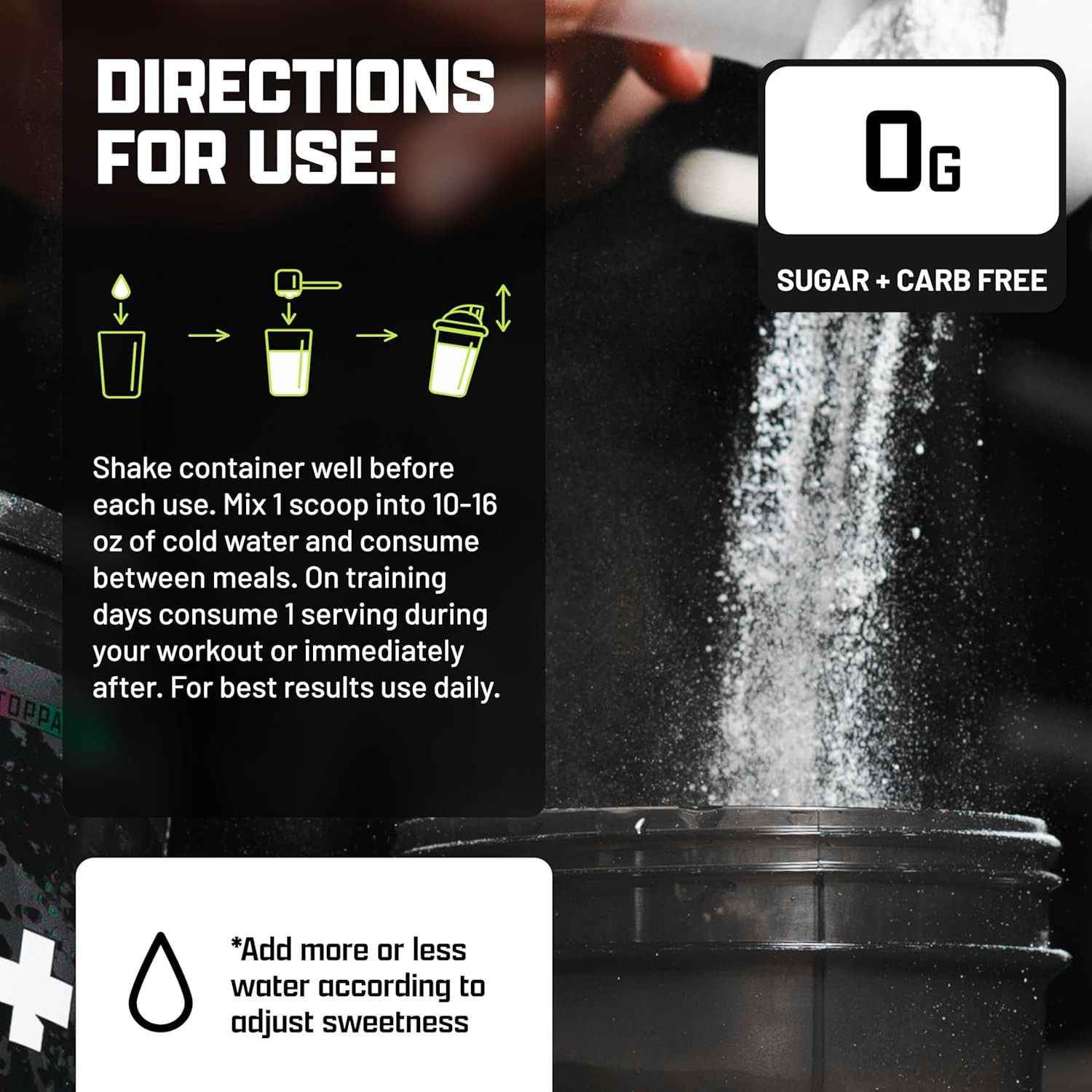 EAA Hydration | Eaas + BCAA Powder | Muscle Recovery, Strength, Muscle Building,
