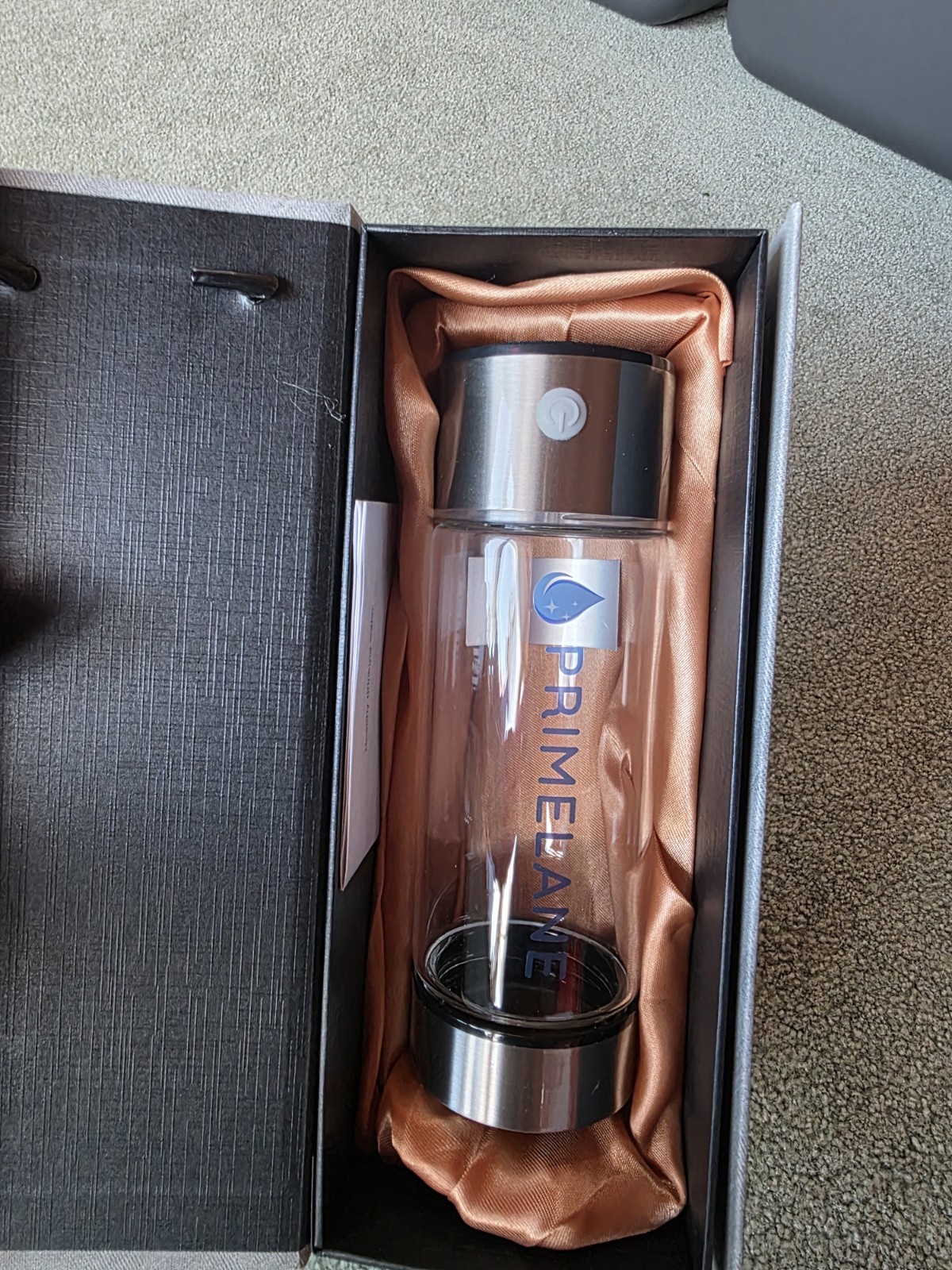 Hydrogen Water Bottle,Rechargeable 420ml. 1,600 PPB NEW